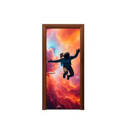 Capa de Porta Veste Facil Com Elástico Tema Astronauta 6 - 1181 - ESTAMPARIA NET 