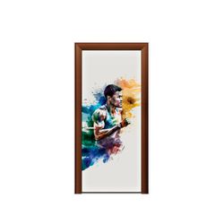 Capa de Porta Tema Corredor - 1479 - ESTAMPARIA NET 