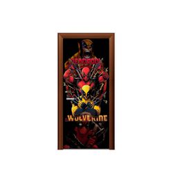 Capa de Porta Veste Facil Com Elástico Tema Deadpool e Wolverine - 1183 - ESTAMPARIA NET 