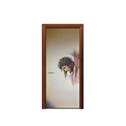 Capa de Porta Tema Jesus O Pão Da Vida - 1360 - ESTAMPARIA NET 