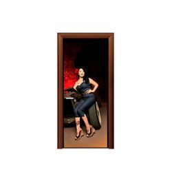 Capa de Porta Veste Facil Com Elástico Tema Pin Up - 1195 - ESTAMPARIA NET 