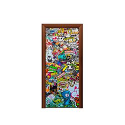 Capa de Porta Veste Facil Com Elástico Tema Stick Bomb 1 - 1162 - ESTAMPARIA NET 