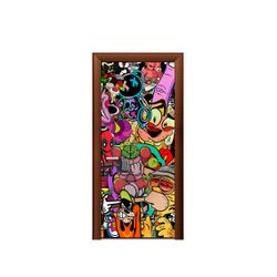 Capa de Porta Veste Facil Com Elástico Tema Stick Bomb 4 - 1166 - ESTAMPARIA NET 