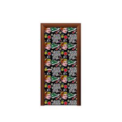 Capa de Porta Veste Facil Com Elástico Tema Sticker 1 - 1203 - ESTAMPARIA NET 