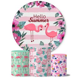 Trio Capas Cilindros + Painel Flamingo 2 Veste Fácil - 00038342E - ESTAMPARIA NET 