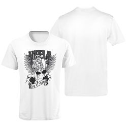 Camiseta Premium Angels Branca - 00024728E - ESTAMPARIA NET 