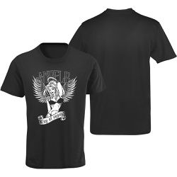 Camiseta Premium Angels Preta - 00024728E - ESTAMPARIA NET 