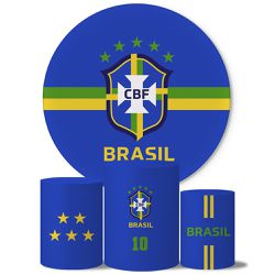 Trio Capas Cilindros + Painel Tema Brasil Copa Veste Fácil - 2803938365 - ESTAMPARIA NET 