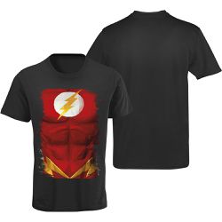 Camiseta Premium Flash Preta - 00024976E - ESTAMPARIA NET 