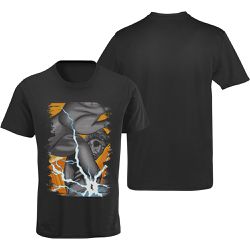 Camiseta Premium God of War Preta - 00025121E - ESTAMPARIA NET 