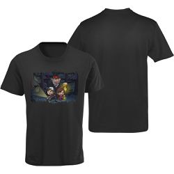 Camiseta Premium Gravity Falls Preta - 00025132E - ESTAMPARIA NET 