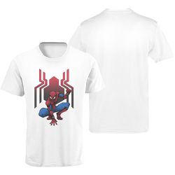 Camiseta Premium Homem Aranha Branca - 00025053E - ESTAMPARIA NET 