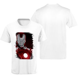Camiseta Premium Homem de Ferro Branca - 00025009E - ESTAMPARIA NET 