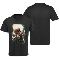 Camiseta Premium Kratos Preta - 00024774E - ESTAMPARIA NET 