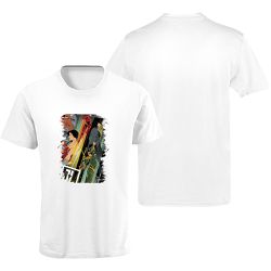Camiseta Premium Liga da Justiça Branca - 00024662E - ESTAMPARIA NET 