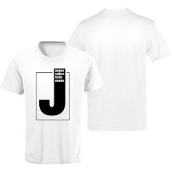 Camiseta Premium Nome Sobre Todo Nome Branca - 00024706E - ESTAMPARIA NET 