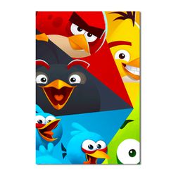 Painel Festa Retangular Tema Angry Birds - 0195 - ESTAMPARIA NET 