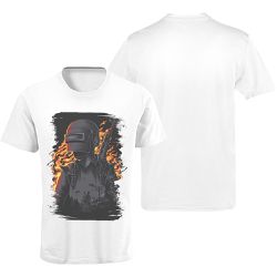 Camiseta Premium Pubg Branca - 00025176E - ESTAMPARIA NET 
