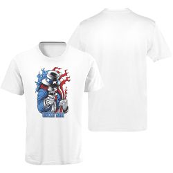 Camiseta Premium Uncle Sam Branca - 00024908E - ESTAMPARIA NET 