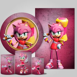 Trio Capas + Painéis Casado Tema Rose Sonic Veste Fácil - 9509 - ESTAMPARIA NET 