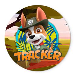 Painel Temático Tracker Patrulha Canina Veste Fácil C/ Elástico - 9532 - ESTAMPARIA NET 