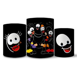 Trio Capas Cilindros Tema Smilingüido Veste Fácil C/ Elástico - 00036976E - ESTAMPARIA NET 