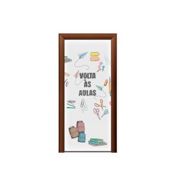 Capa de Porta Veste Facil Com Elástico Tema Volta às Aulas - 161 - ESTAMPARIA NET 