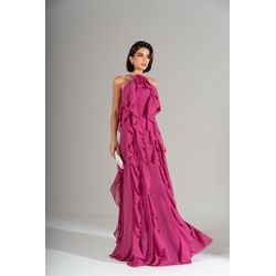 vestido Michelle fúcsia - VL-MCL-FCS-242 - ESTILO IT