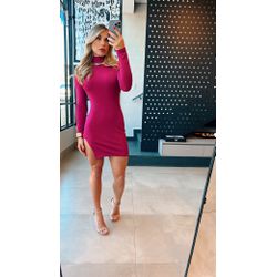 Vestido Fúcsia - VFVCF05 - ESTILO IT