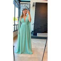 Vestido Pandora Verde Menta - VLPVM-05 - ESTILO IT