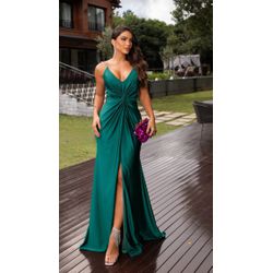 Vestido Eloíse Verde Esmeralda - VL-EOSE-VE-193 - ESTILO IT