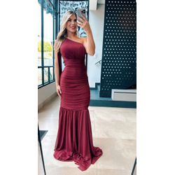 Vestido Lívia Marsala - VFLT-01 - ESTILO IT