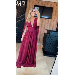 Vestido Pandora Marsala - VFVR-13 - ESTILO IT