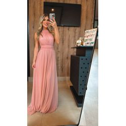 Vestido Romana Tule Rose - VLRTR-03 - ESTILO IT