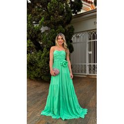 Vestido Amélia Verde Lima - VFVAM-02 - ESTILO IT