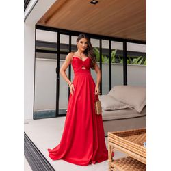 Vestido Anne Vermelho - VFVLA-006 - ESTILO IT