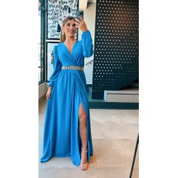 Vestido Milano Azul Serenity - VFVS-077 - ESTILO IT