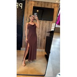 Vestido Laura Marrom - VFVLM-0001 - ESTILO IT