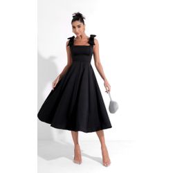 Vestido Mariana Preto - VM-MRN-P-200 - ESTILO IT