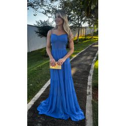 Vestido Leticia Azul - VLLA-02 - ESTILO IT