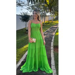 Vestido Leticia Verde Lima - VLLVL-03 - ESTILO IT