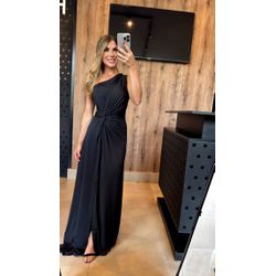 Vestido Malha fluity Preto - VLFP-0002 - ESTILO IT