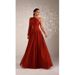 Vestido Stéfany Terracota - VLSTFT-008 - ESTILO IT