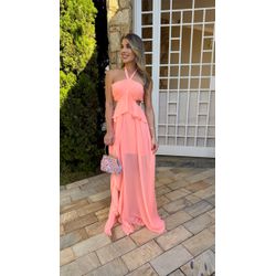 Vestido Sofia Coral - VLGBC-001 - ESTILO IT