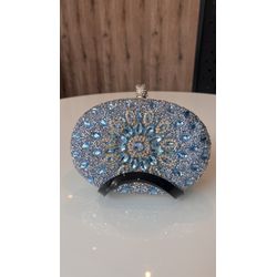 Clutch Pedrarias Azul - CLTPA-001 - ESTILO IT
