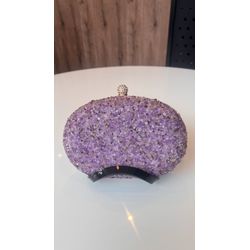 Clutch Pedrarias Lavanda - CLTCL-001 - ESTILO IT