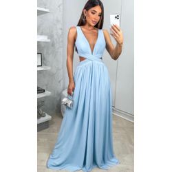 Vestido Isadora Azul serenity - VFVIL-03 - ESTILO IT