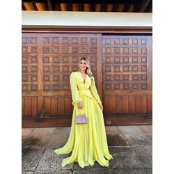 Vestido Elana Amarelo - VFEL-01 - ESTILO IT
