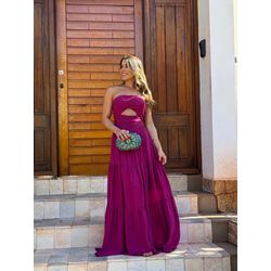 Vestido Eliana Fúcsia - VFEE-2 - ESTILO IT