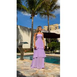 Vestido Babado Lavanda - VLBBDLV-001 - ESTILO IT